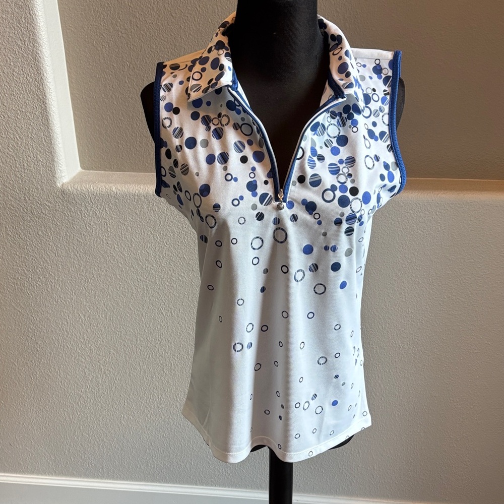 Izod perform cool-fix size M 
golf shirt sleeveless